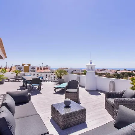 Luxe Penthouse, Bbq, Hot Spa, Games, Ocean View - By Seareen Albufeira