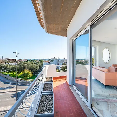 Apartman Luxe Penthouse, Bbq, Jacuzzi, Games, Ocean View, Oura 2-min Walk - By Seareen Albufeira