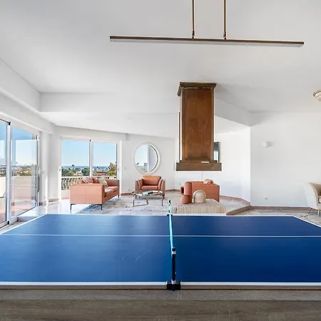 Luxe Penthouse, Bbq, Jacuzzi, Games, Ocean View, Oura 2-min Walk - By Seareen Apartament Albufeira