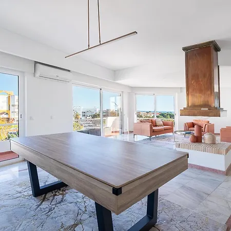 Apartment Luxe Penthouse, Bbq, Jacuzzi, Games, Ocean View, Oura 2-min Walk - By Seareen Albufeira
